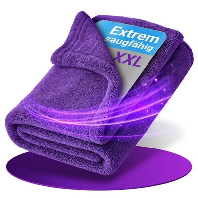 NIVOLOX® Premium Auto Trockentuch 1400 GSM  XXL 90x60 saugstark, streifenfrei - Bild 1 von 4