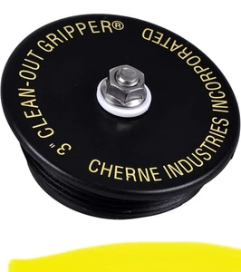 270178 Enchufe de pinza mecánica de limpieza, 3 pulgadas, negro, 1 unidad - Imagen 1 de 5