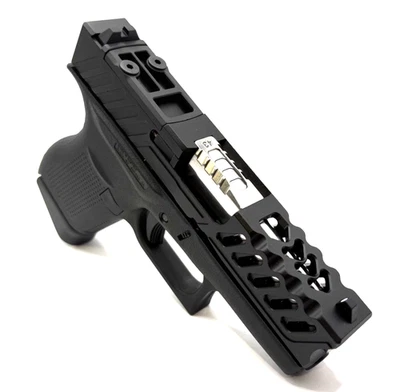 HIGH TABLE ARMORY HTA Venom Glock 43/43X Gen3 Slide | RMSc Cut | Ported Barrel | Complete Upper
