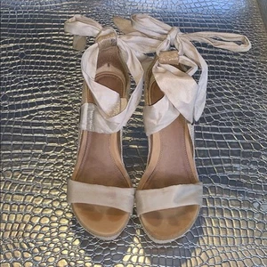 UGG Jules Jute Wedge Platform Sandal women’s size 5.5 - Picture 1 of 7