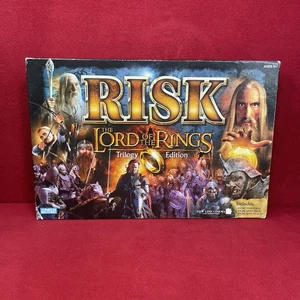Risk The Lord Of The Rings Trilogy Edition 2003 Complete Board Game Parker Bros. - Picture 1 of 16