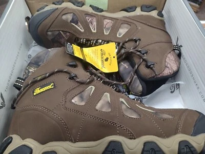 Botas de Caza Thorogood Crosstrex 8" Para Hombre Talla 11 M Marrón Roble Musgo 863-7079 Foto 1 de 2