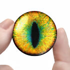 30mm Alien Eyeballs Sci-fi Fantasy Slit Pupil Taxidermy Glass Doll Eyes 1.2 Inch