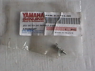 GENUINE YAMAHA AIR SET SCREW  4SB-E4104-00 CS50 JOG RR CW50 DT50 YQ50 EW50 TZR50 - Image 1 of 2