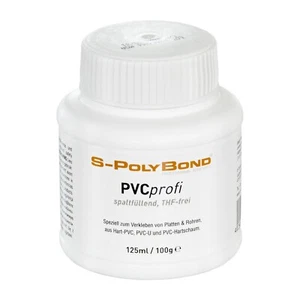 S-PolyBond® PVC Kleber, PVC-U Klebstoff, für Platten und Rohre, mit Pinsel 125ml - Bild 1 von 2