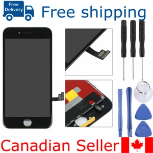 Ecran LCD de remplacement pour iPhone 8 montage cadre outils A1863 A1905 A1906 Noir - Photo 1 sur 7