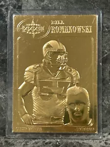 Danbury Mint 1999-2001 22K Gold Legends - #23 Bill Romanowski @QF08 - Imagen 1 de 2