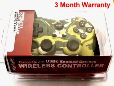 TTX Tech PS3 Wireless Controller Camouflage - Image 1 of 3