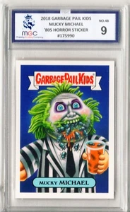 4b Mucky Michael - 80s Horror Sticker - Oh The Horror-ible (2018) - MGC Mint 9 - Picture 1 of 2