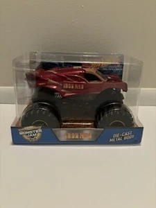 Hot Wheels Monster Jam 1:24 Iron Man 25th Anniversary Brand New Unopened - Picture 1 of 7