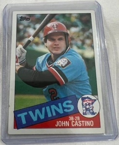 John Castino 1985 Topps Tiffany Baseball card #452 Twins - Picture 1 of 2