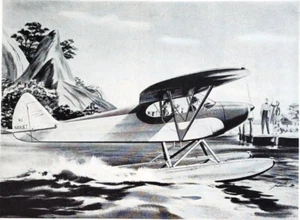 PRINT AD Piper Cub Aircraft Light Airplanes 1946 Super Sea Scout Cruiser - Picture 1 of 2