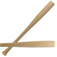 Heavy Duty Wooden Baseball Bat Garden Play Outdoor Sports Fun Park 62cm