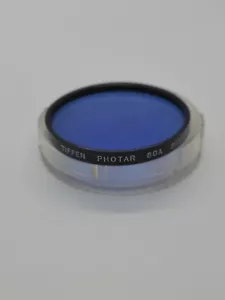 Tiffen Photar Series 7 VII 50.8mm Camera filter drop in 80A Blue - Picture 1 of 5