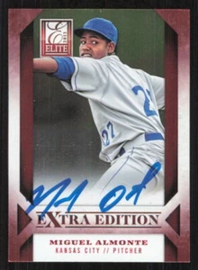 MIGUEL ALMONTE Autograph 2013 Panini Elite card auto KANSAS CITY ROYALS - Picture 1 of 2