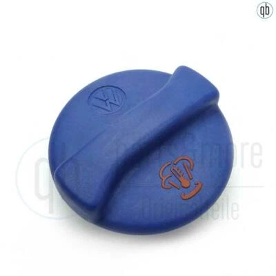 Original VW Kühlwasserdeckel Ausgleichsbehälter Deckel blau Golf T4 1H0121321C - Bild 1 von 4