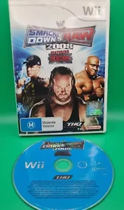 WWE Smackdown Vs Raw 2008 Nintendo Wii Game PAL - Bild 1 von 3
