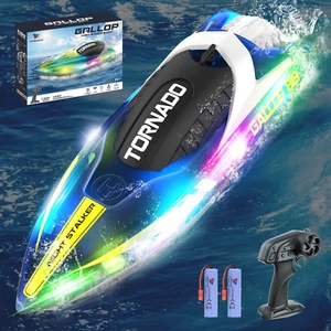 2.4GHz Mini RC Boot High Speed Fernbedienung Rennboot Wiederaufladbare Spielzeug - Bild 1 von 14
