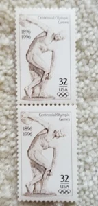 Scott 3087 Centennial Olympic Games,DiscusThrower- MNH 32c 1996- unused STAMP - Picture 1 of 1