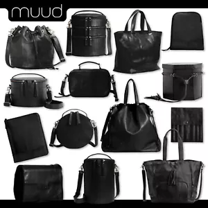 Muud leather accessories handmade bag case knitting and crochet black - Picture 1 of 54