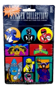 2 Paquetes De Colección Saban Mighty Morphin Power Rangers Colecciones de Pegatinas Instantáneas - Imagen 1 de 1