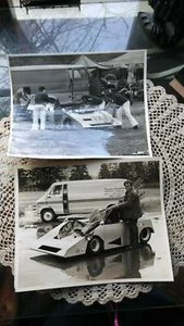 Fotos de autos, kit de autos, 2 fotos de verano de 1973 del Club de América de autos deportivos - Imagen 1 de 5