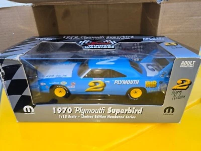 Mopar Hemi 426 Winged Warrior 1970 Plymouth Superbird #2norm Nelson RC2 CHRYSLER Foto 1 de 4