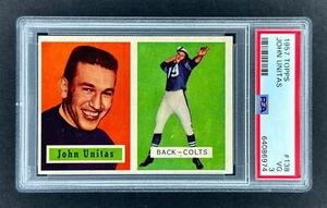 1957 Topps #138 Johnny Unitas RC (Colts)    PSA 3 VG    ROOKIE!    NEW SLAB! - Picture 1 of 2