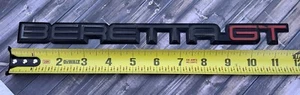 87 88 89 90 Original Chevy BERETTA GT Emblem Side Door Fender OEM 20581621 - Picture 1 of 5