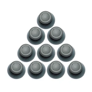 10PCS Xbox 360 Controller Concave Analog Thumbstick Mushroom Cap Grip Gray - Bild 1 von 1