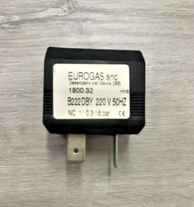 BOBINA DI RICAMBIO X ELETTROVALVOLA ACQUA EUROGAS 220V NC 1" 0,3-16 BAR 1800.32 - Foto 1 di 3
