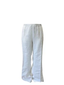 Marina Rinaldi Women's White Regolare Straight Leg Pants Size 24W/33 NWT - Picture 1 of 3