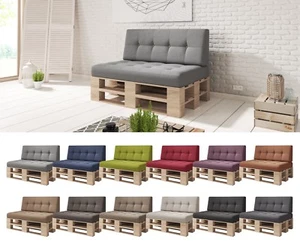2er Set / Einzelkissen Palettenkissen Kaltschaum Palettenauflage Lounge 120x80 - Bild 1 von 61