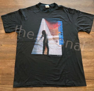 Michael Jackson Bad Concert T-Shirt - 1988 Spring Ford 50/50 - VINTAGE DEADSTOCK - Picture 1 of 8