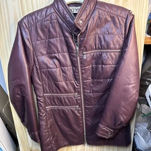 Vintage Bogner Damen Kragen Reißverschluss Puffer Mantel Jacke Weinrot Gr. M/L - Bild 1 von 7