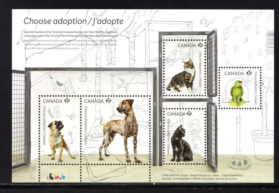 Canada - Scott 2636 - Adopt a Pet - 2013 - Image 1 of 1