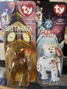 2 Rare with Errors Ronald McDonald House Charities TY Beanie Babies - Picture 1 of 6