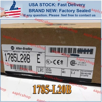 NUEVO NUEVO MÓDULO PROCESADOR PLC 1785-L20B/E PLC-5/20 16K WORD OEM 1785L20B Foto 1 de 4