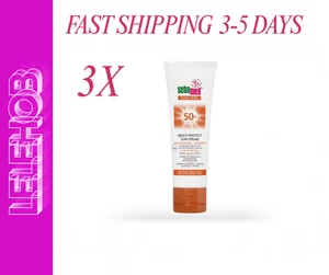 ⭐ENVÍO RÁPIDO⭐ 3X Crema Solar Sebamed Multi Protect - FPS 50+ / 75 ML - Imagen 1 de 1