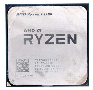 AMD Ryzen 7 1700 3.0GHz Socket AM4 8-Core 16-Thread CPU Processor YD1700BBM88AE - Picture 1 of 3