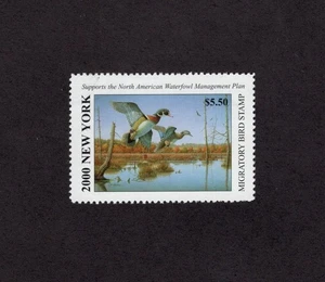 NY16 New York State Duck Stamp. MNH. OG. 2000 Single. - Picture 1 of 1