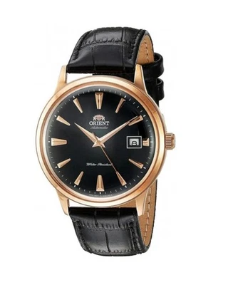 ORIENT Hombres Analógico Automático Informal Reloj Clásico Vestido Esfera Negra Impermeable Rou Foto 1 de 4