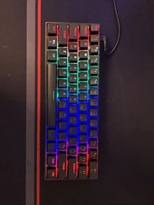 Dierya DK61E 60% Mechanical Keyboard RGB - Gateron brown Switch - Picture 1 of 1