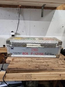 Genuine TWA Jr Sessions Anvil Case Box P-12156 - Picture 1 of 7