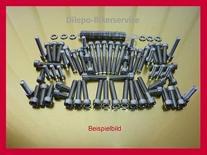 V2A Schraubensatz Edelstahlschrauben Motorschrauben für Benelli SEI 750 - Picture 1 of 2