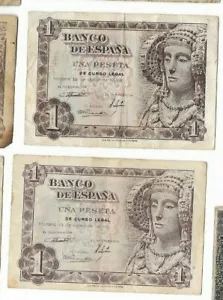 ESPAÑA: 1 PESETA FRANCO (DAMA DE ELCHE). 19 JUNIO 1948. CON SERIE. BC+. IDEAL. - Bild 1 von 8