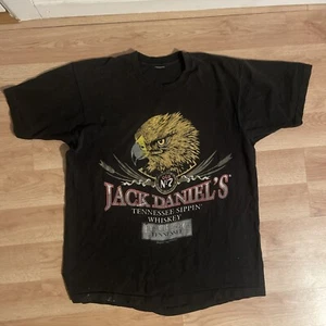 VINTAGE Jack Daniels Tennessee Whiskey Shirt Mens XL ? Souvenir 1990 USA - Picture 1 of 8