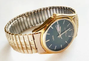 Vintage Lorus V533-0A48 Gold Plated Quartz Watch - 1990's - Picture 1 of 2