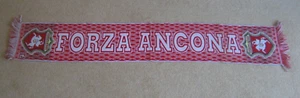 Football scarf- Ancona.  Late 1990s/ early 2000s - Picture 1 of 1