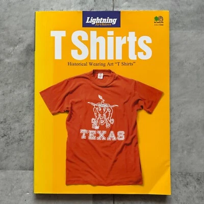Lightning Archives T-SHIRTS Japanese magazine Special Issue Men's Fashion Japan - Image 1 of 4